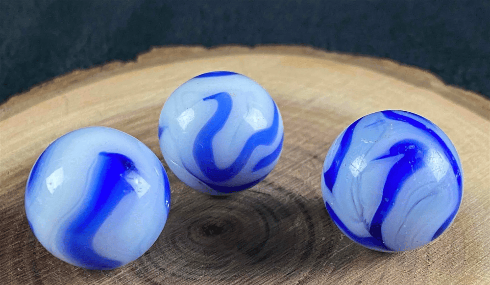 Valuable swirl marbles