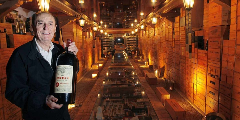 Michel-Jack Chasseuil wine cellar
