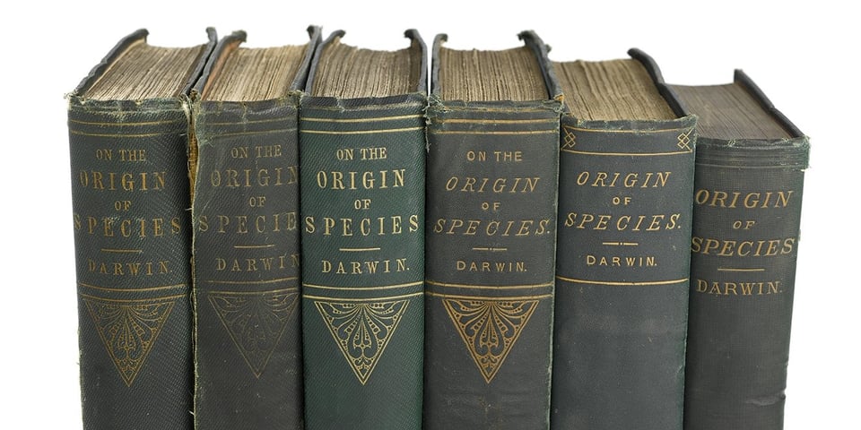 6 editions of Origin of Species