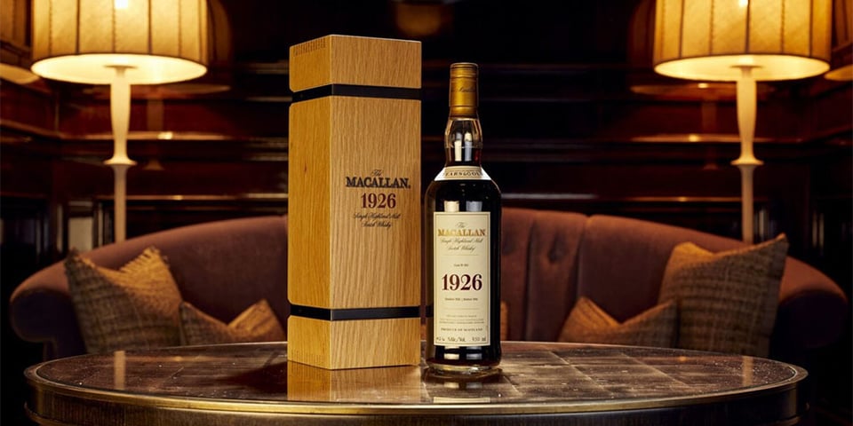 Macallan Fine and Rare whisky 1926