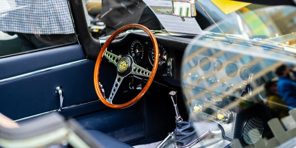 Jaguar E-Type Interior London Concours